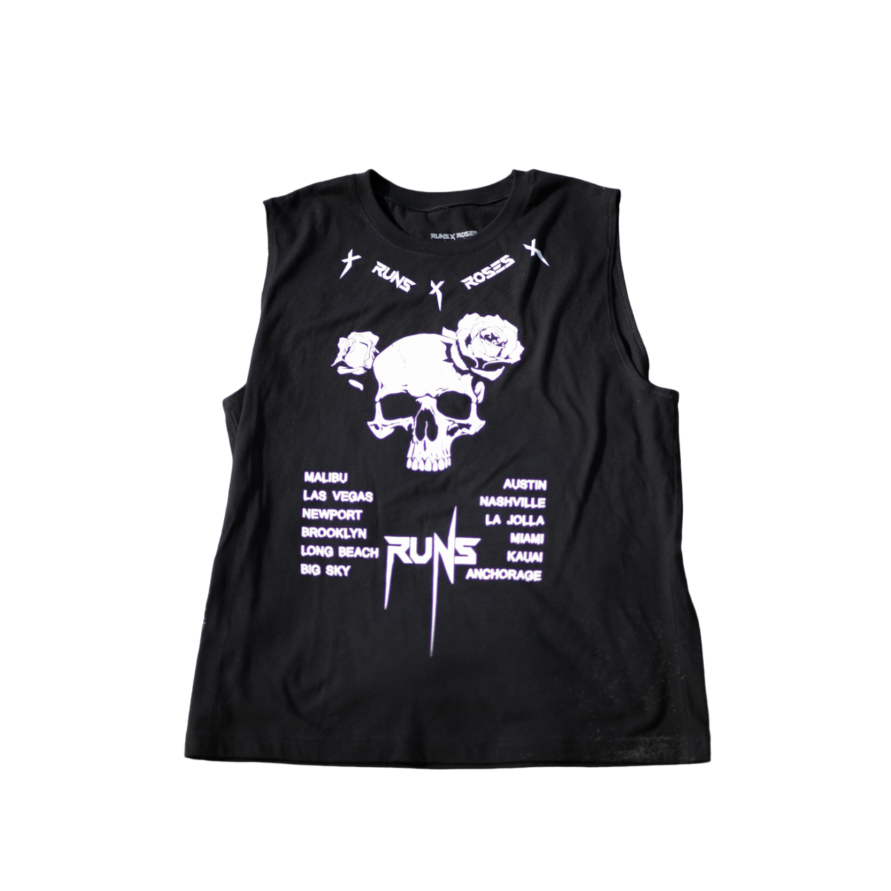 RXR Running Skull Muscle Tee